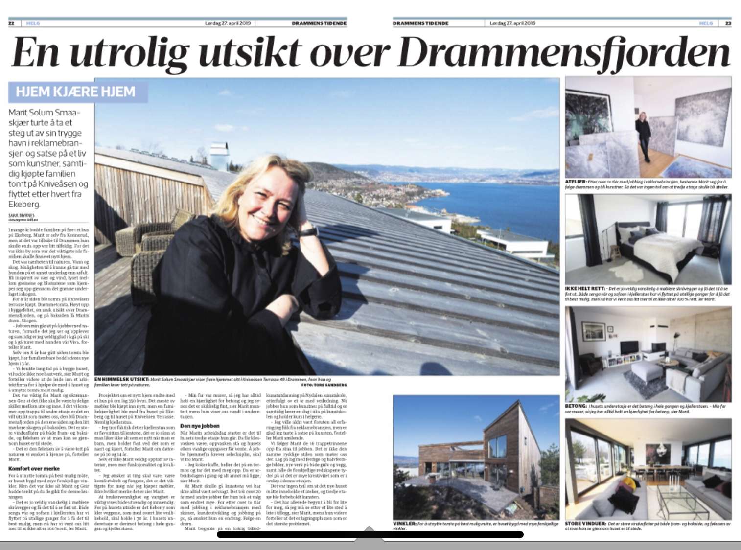 Drammens Tidende, 27. april 2019